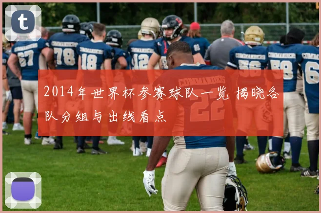 2014年世界杯参赛球队一览 揭晓各队分组与出线看点